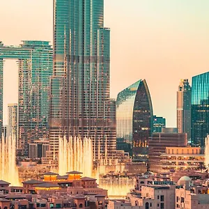 Elite Royal - Panoramic Full Burj Khalifa, Fountain & Skyline View - Baron Dubai